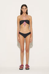 PUCCI Bikini | Women Marmo-Print Bandeau Bikini Top
