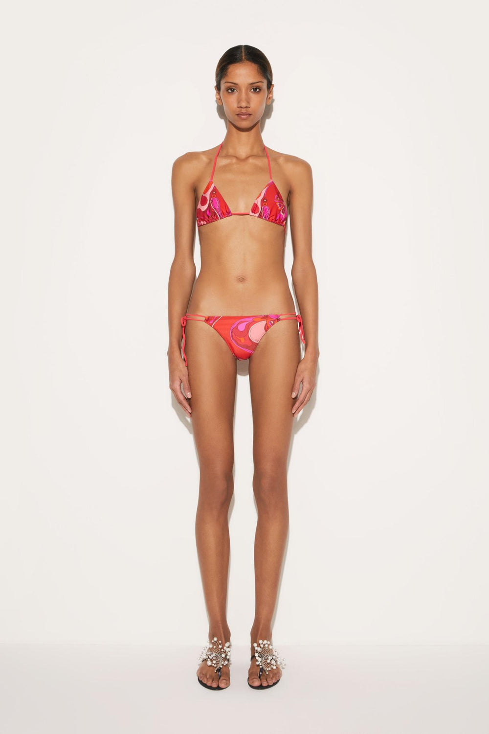 PUCCI Bikini | Women Orchidee-Print Bikini Top