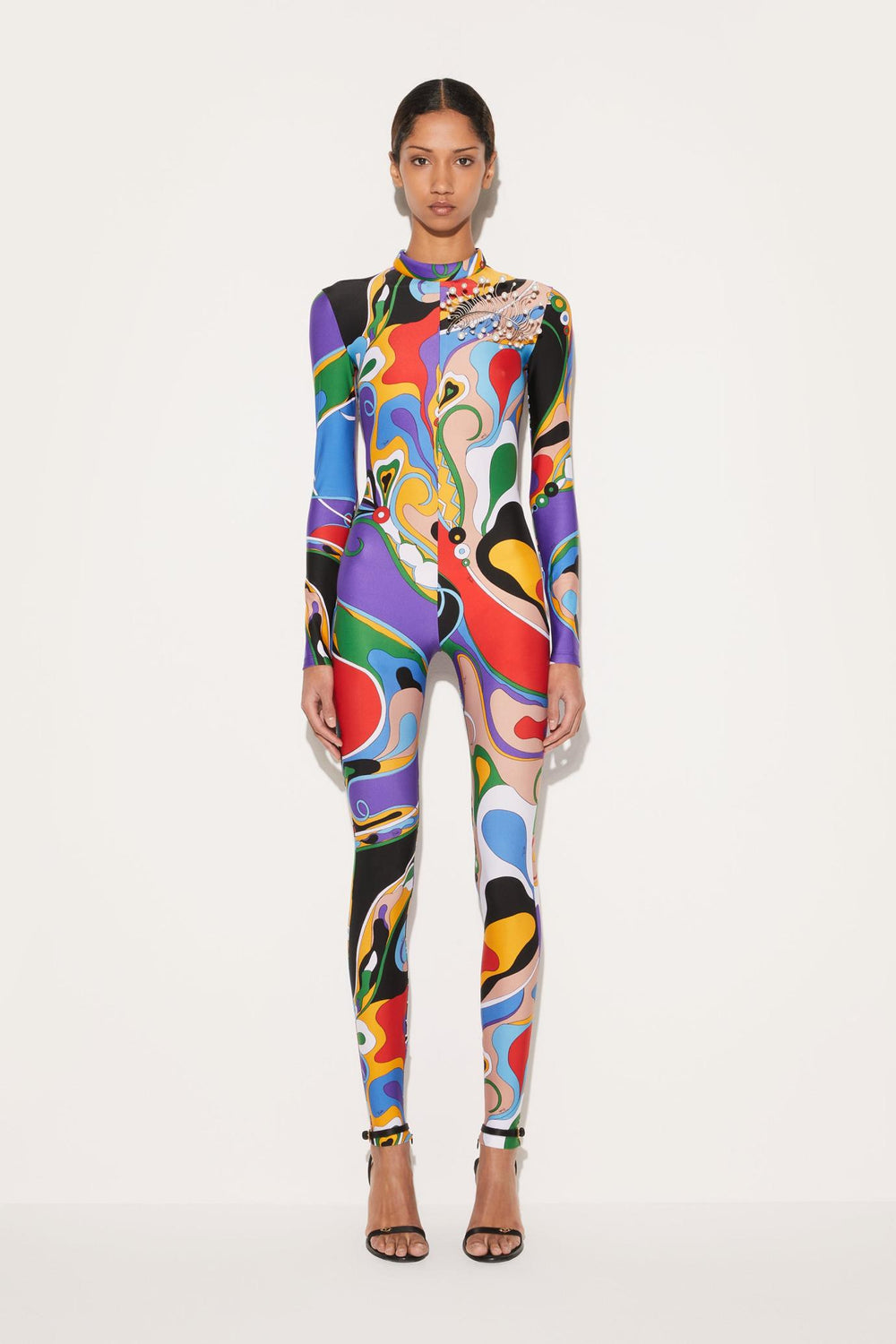 PUCCI Catsuits | Women Orchidee-Print Jumpsuit