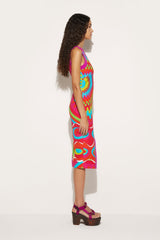 PUCCI Dresses | Women Bersaglio-Print Asymmetric Dress