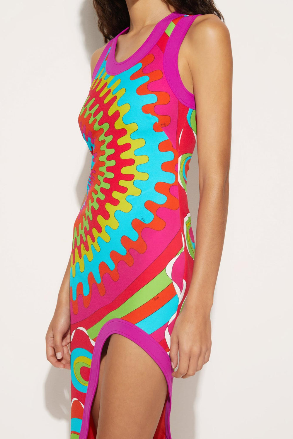 PUCCI Dresses | Women Bersaglio-Print Asymmetric Dress