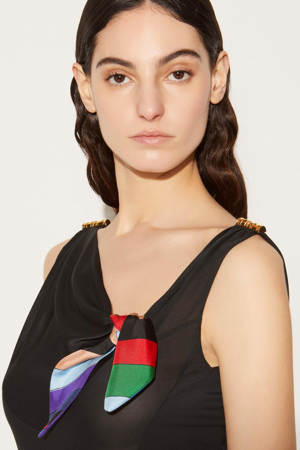 PUCCI Dresses | Women Bow-Embellished Dress
