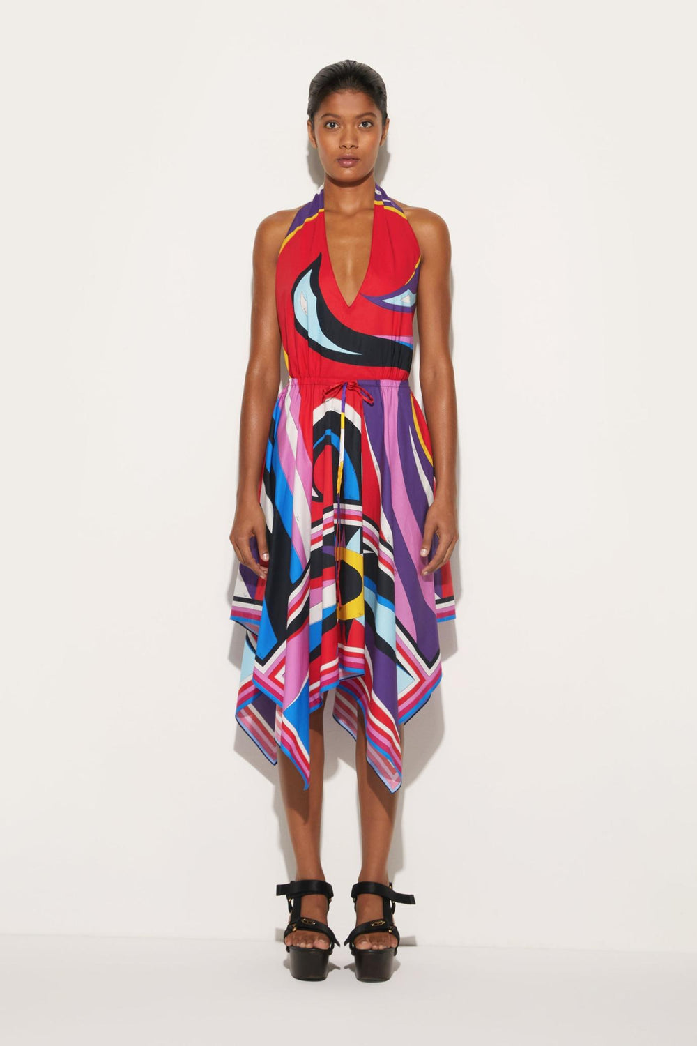 PUCCI Dresses | Women Cigni-Print Cotton Dress