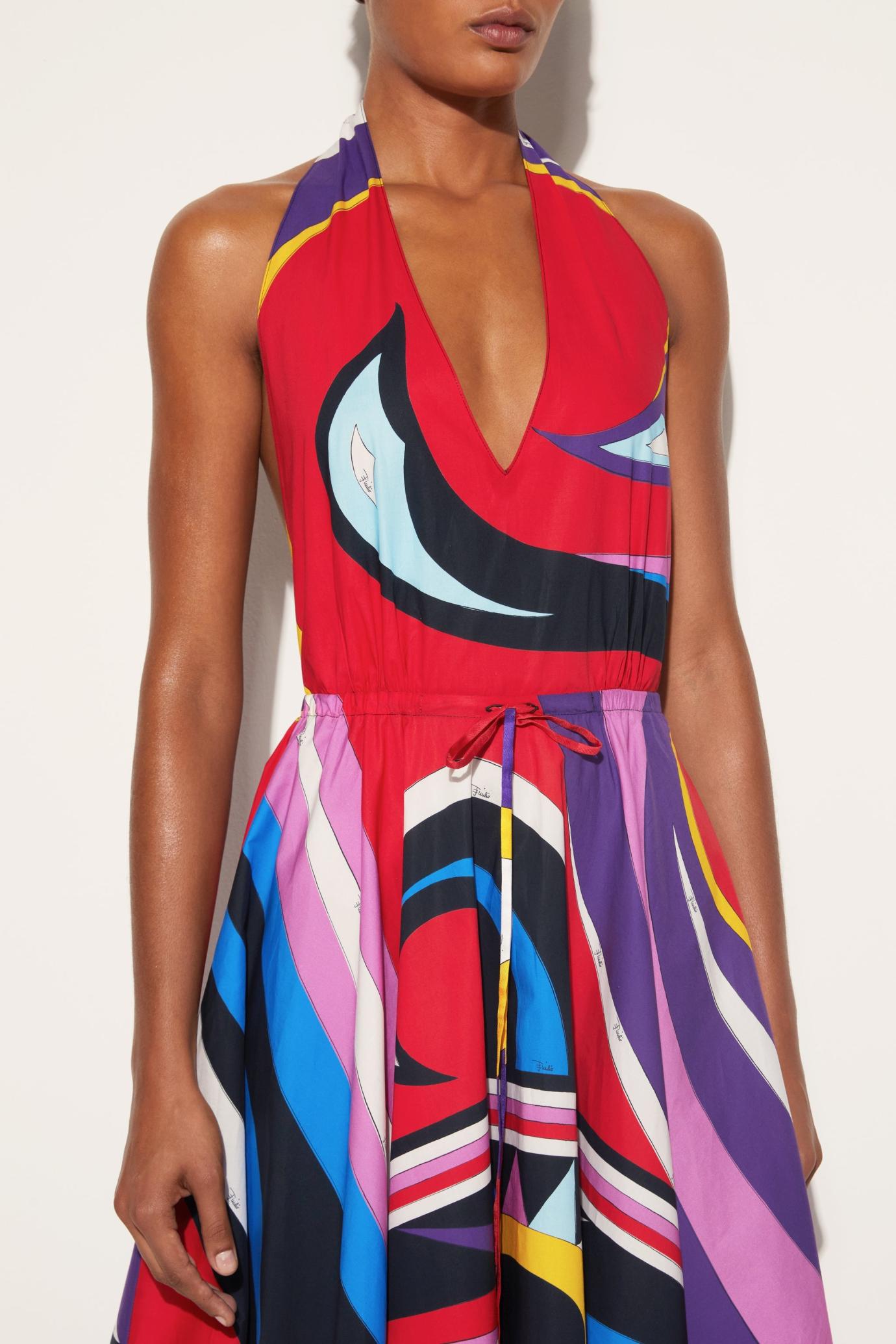 PUCCI Dresses | Women Cigni-Print Cotton Dress
