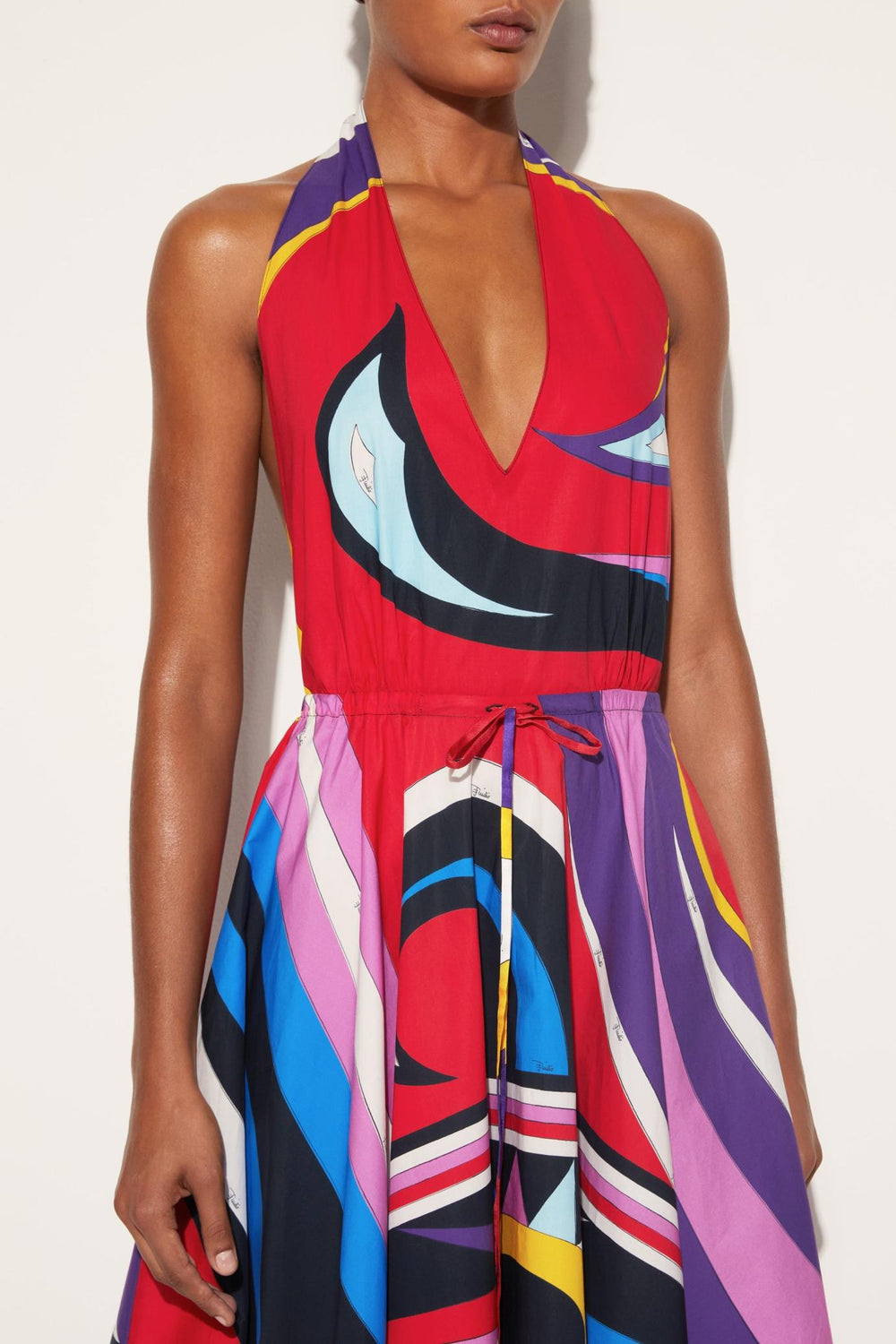 PUCCI Dresses | Women Cigni-Print Cotton Dress
