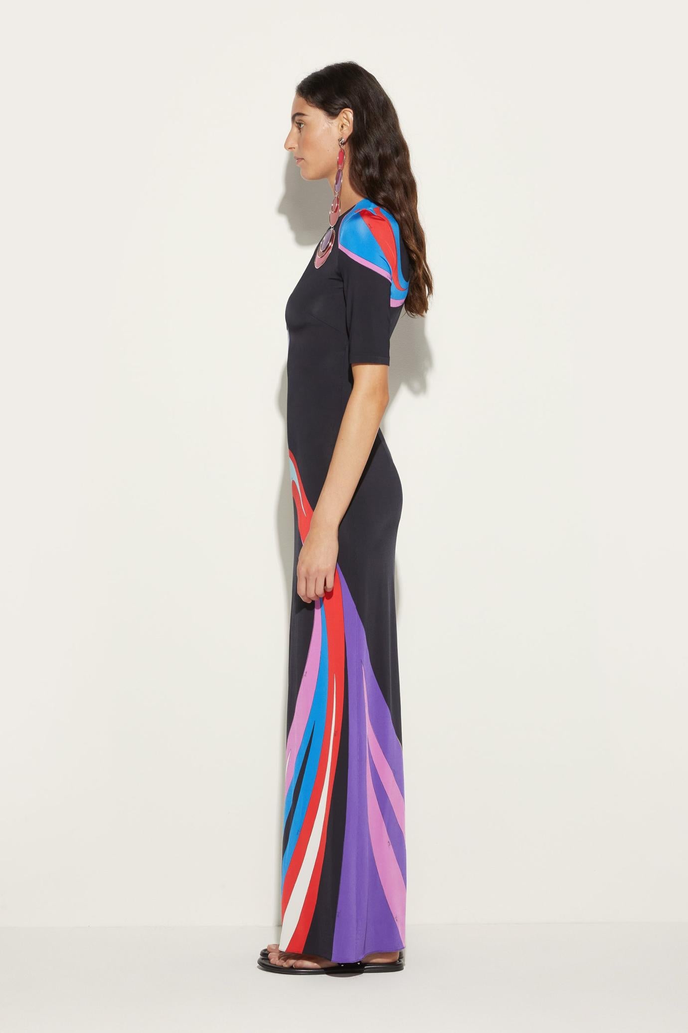 PUCCI Dresses | Women Cigni-Print Long Dress