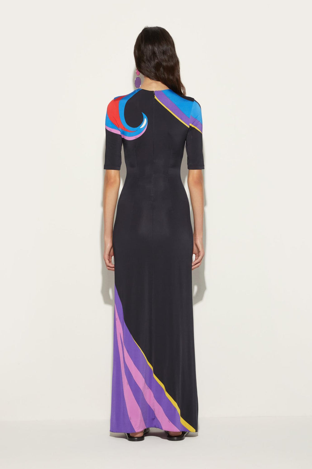 PUCCI Dresses | Women Cigni-Print Long Dress