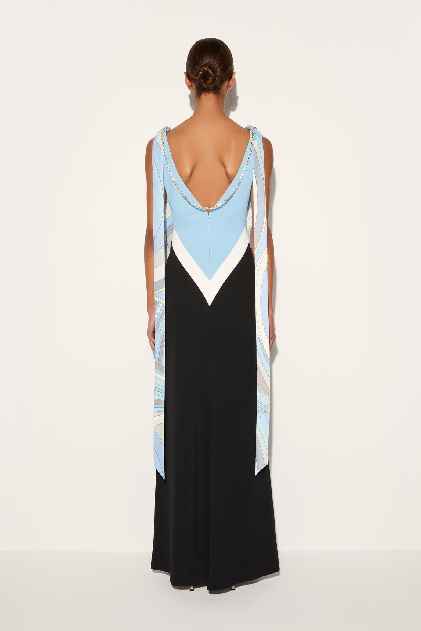 PUCCI Dresses | Women Colourblock Long Dress