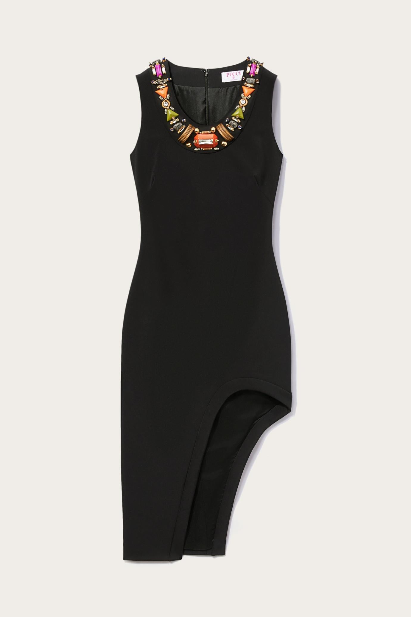 PUCCI Dresses | Women Embellished Asymmetric Dress