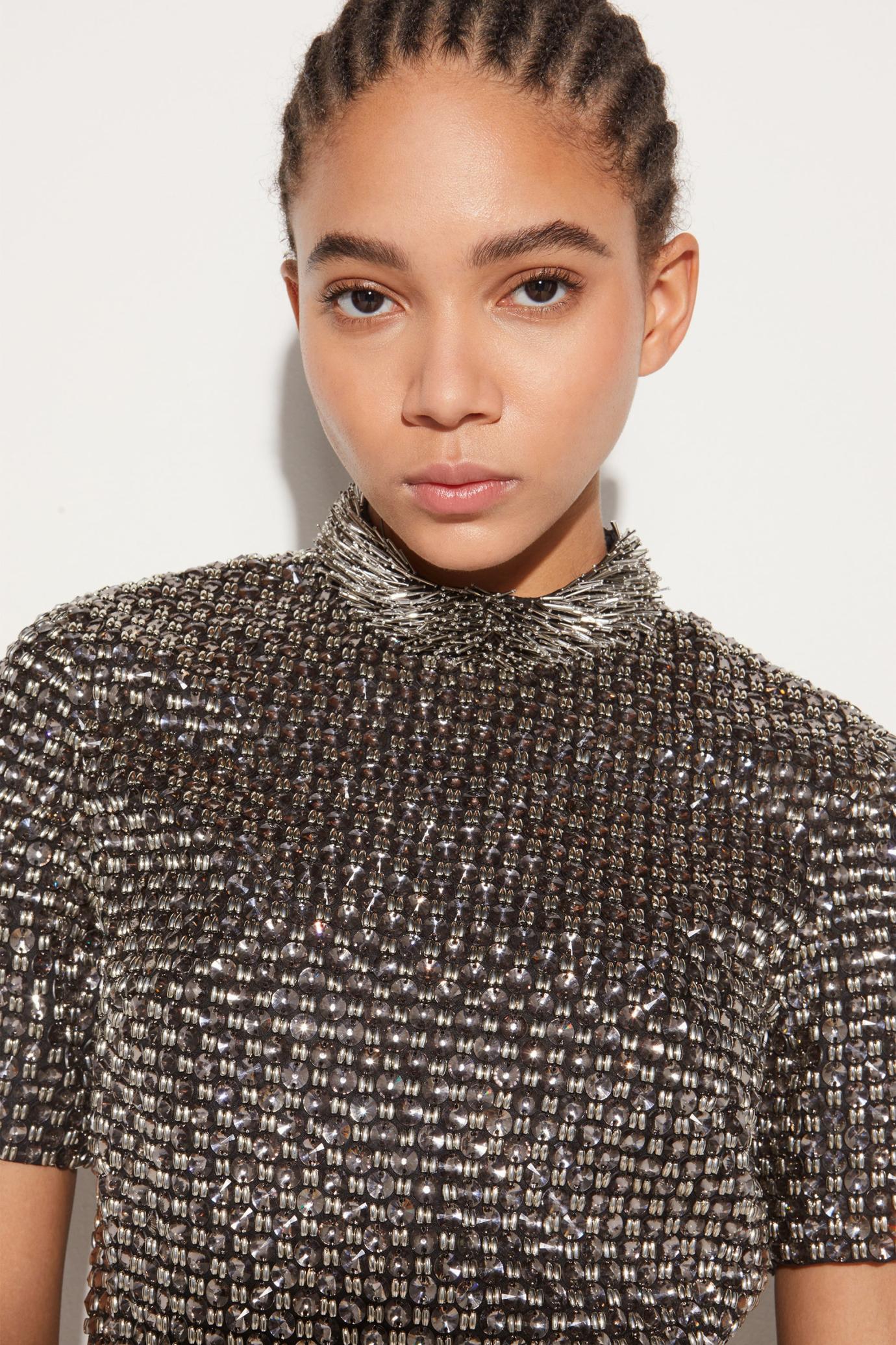 PUCCI Dresses | Women Embellished Silk Mini Dress