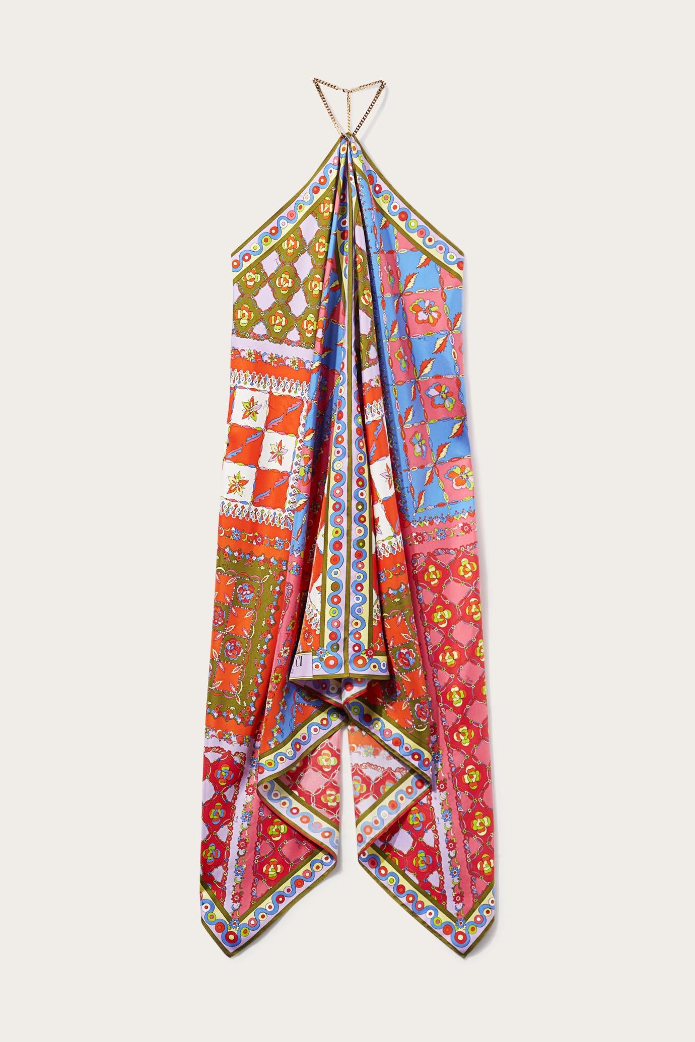 PUCCI Dresses | Women Festa-Print Silk-Twill Dress