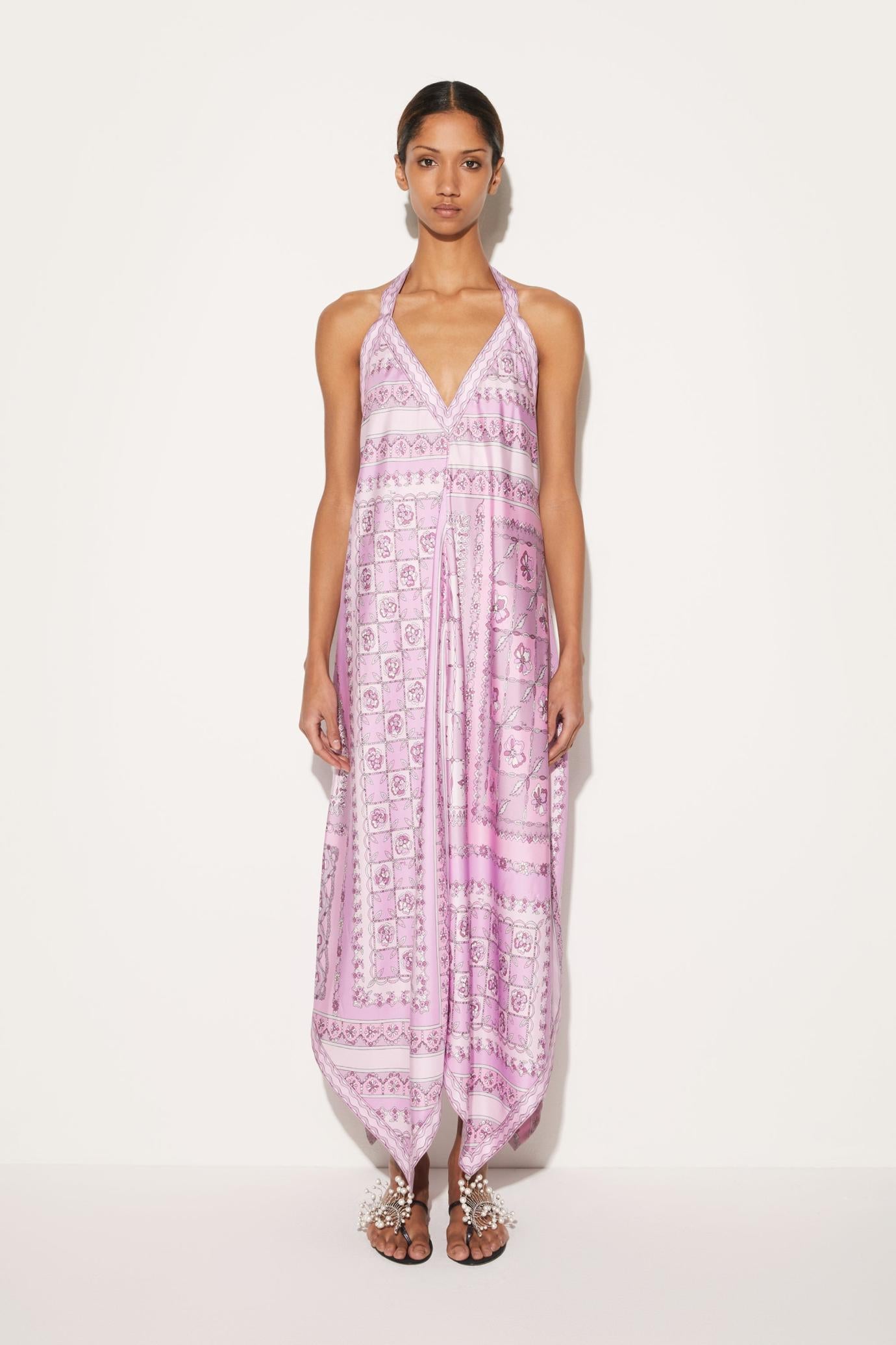 PUCCI Dresses | Women Festa-Print Silk-Twill Dress