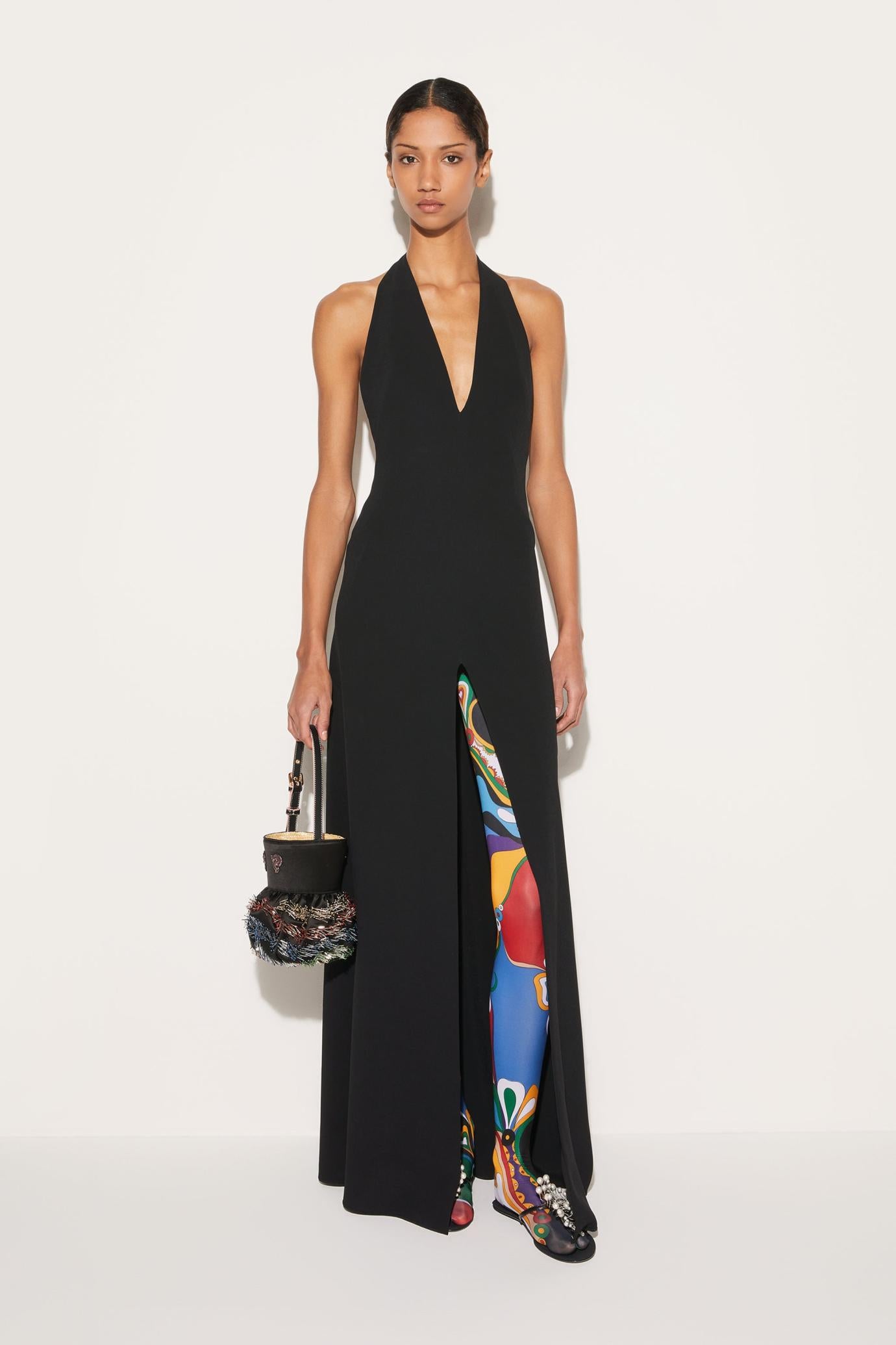 PUCCI Dresses | Women Halterneck Long Dress