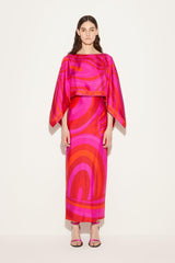 PUCCI Dresses | Women Iride And Marmo-Print Silk-Twill Dress