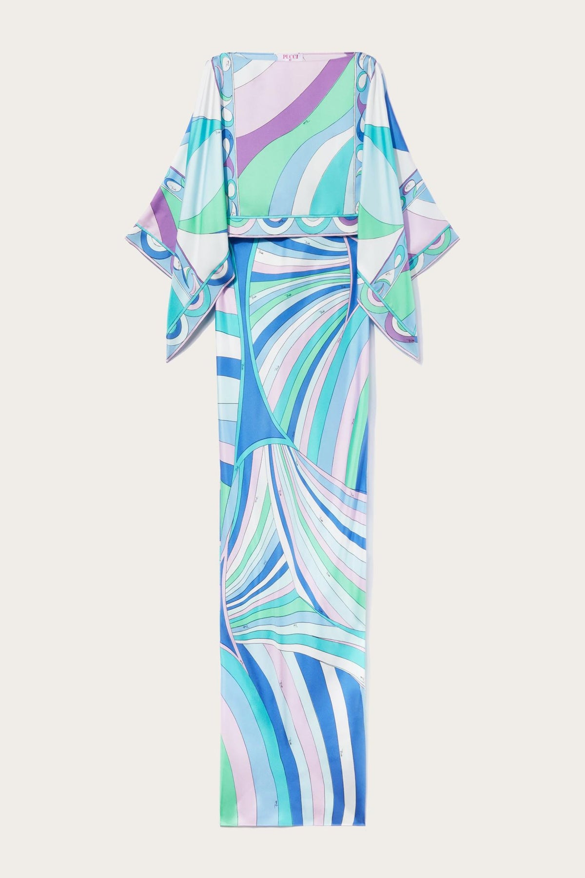 PUCCI Dresses | Women Iride And Pesci-Print Silk-Twill Dress