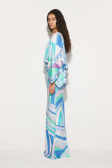 PUCCI Dresses | Women Iride And Pesci-Print Silk-Twill Dress