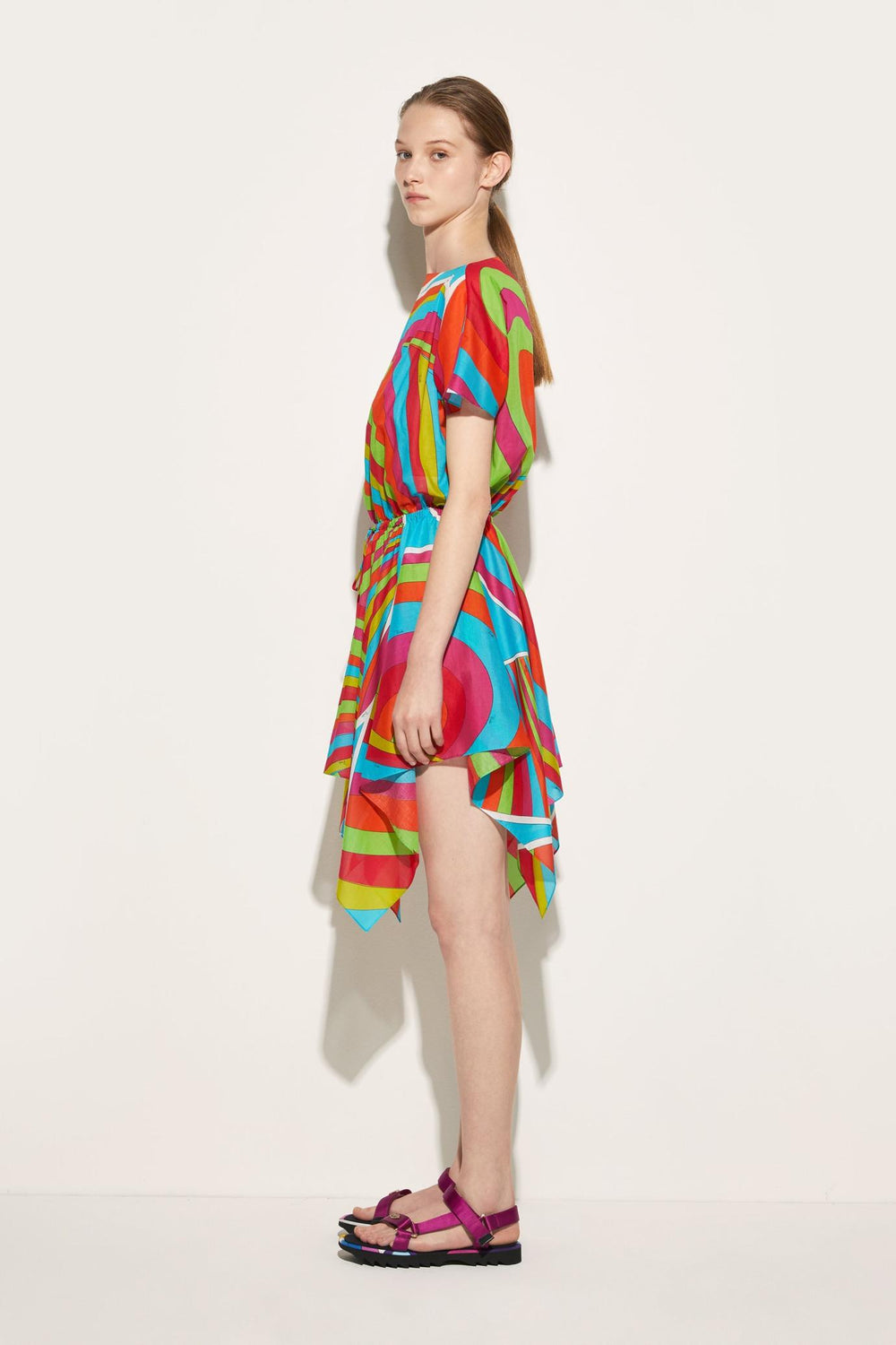 PUCCI Dresses | Women Iride-Print Cotton Dress