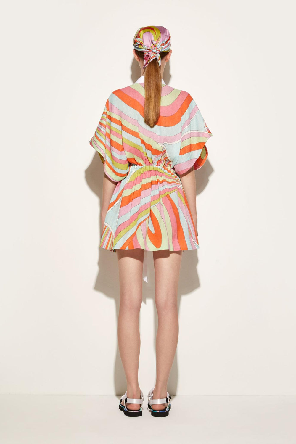 PUCCI Dresses | Women Iride-Print Cotton Dress