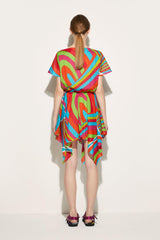 PUCCI Dresses | Women Iride-Print Cotton Dress