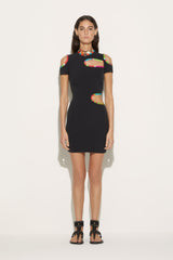 PUCCI Dresses | Women Iride-Print Cut-Out Dress