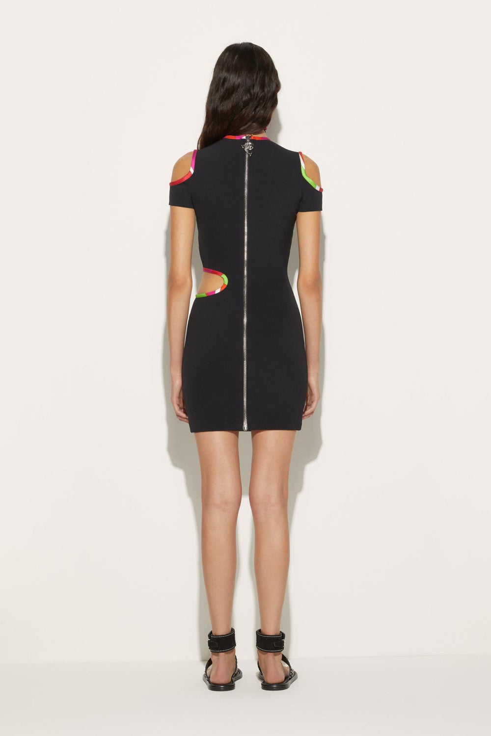 PUCCI Dresses | Women Iride-Print Cut-Out Dress