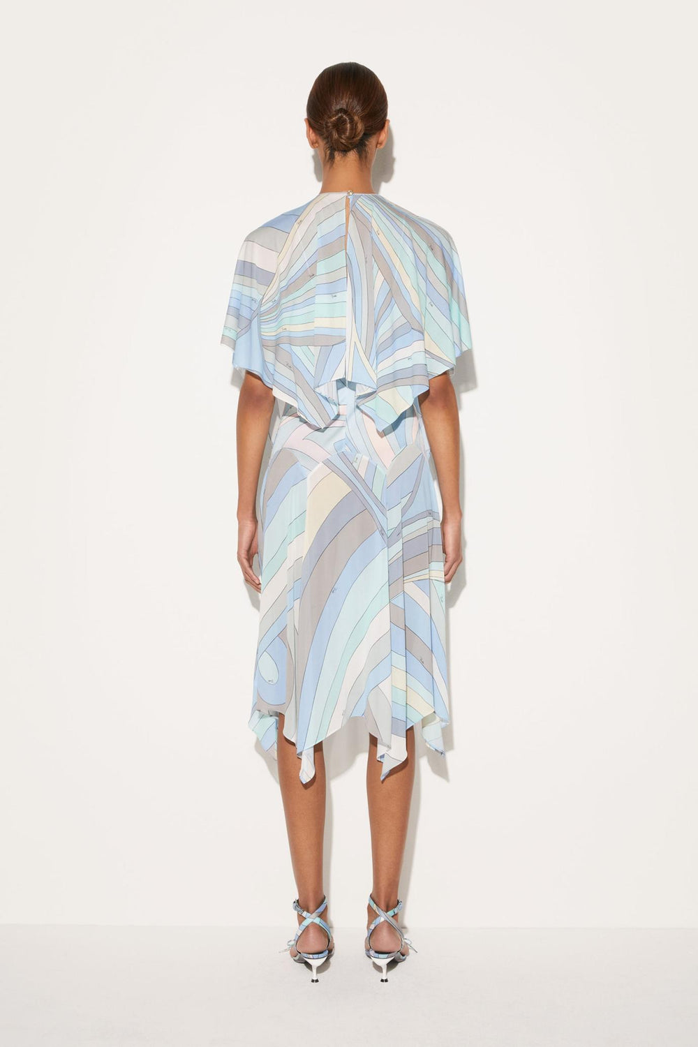 PUCCI Dresses | Women Iride-Print Layered Dress