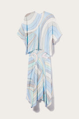 PUCCI Dresses | Women Iride-Print Layered Dress