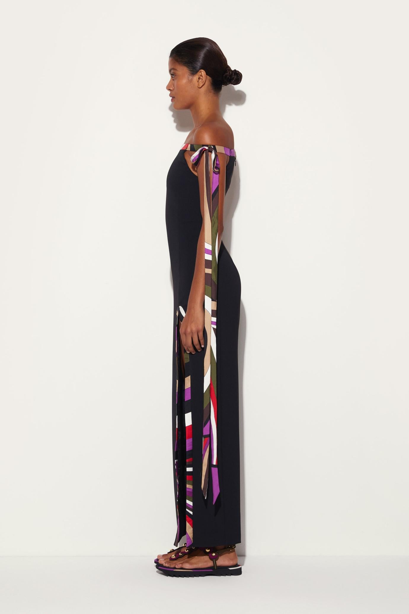 PUCCI Dresses | Women Iride-Print Long Dress