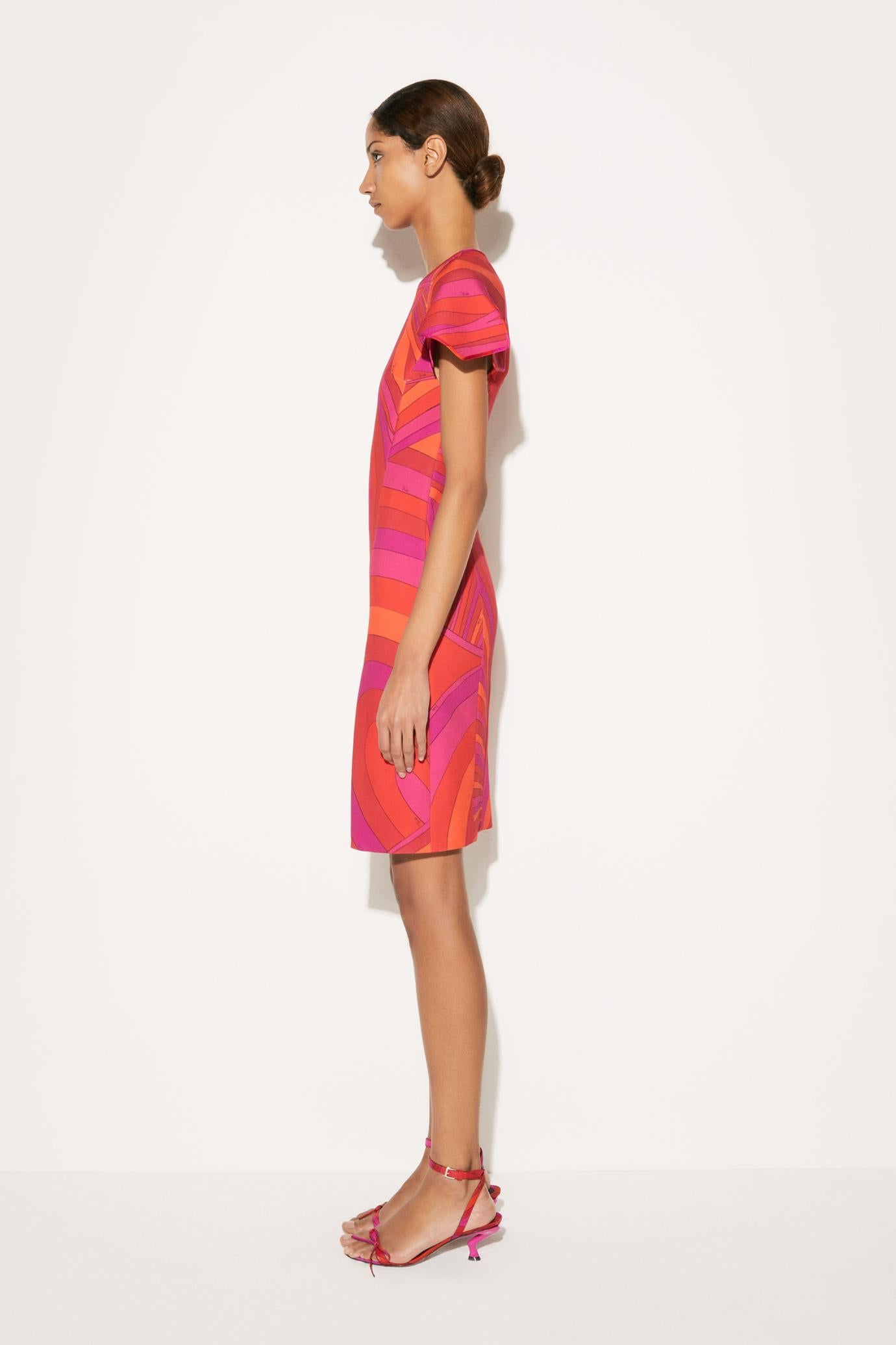 PUCCI Dresses | Women Iride-Print Midi Dress