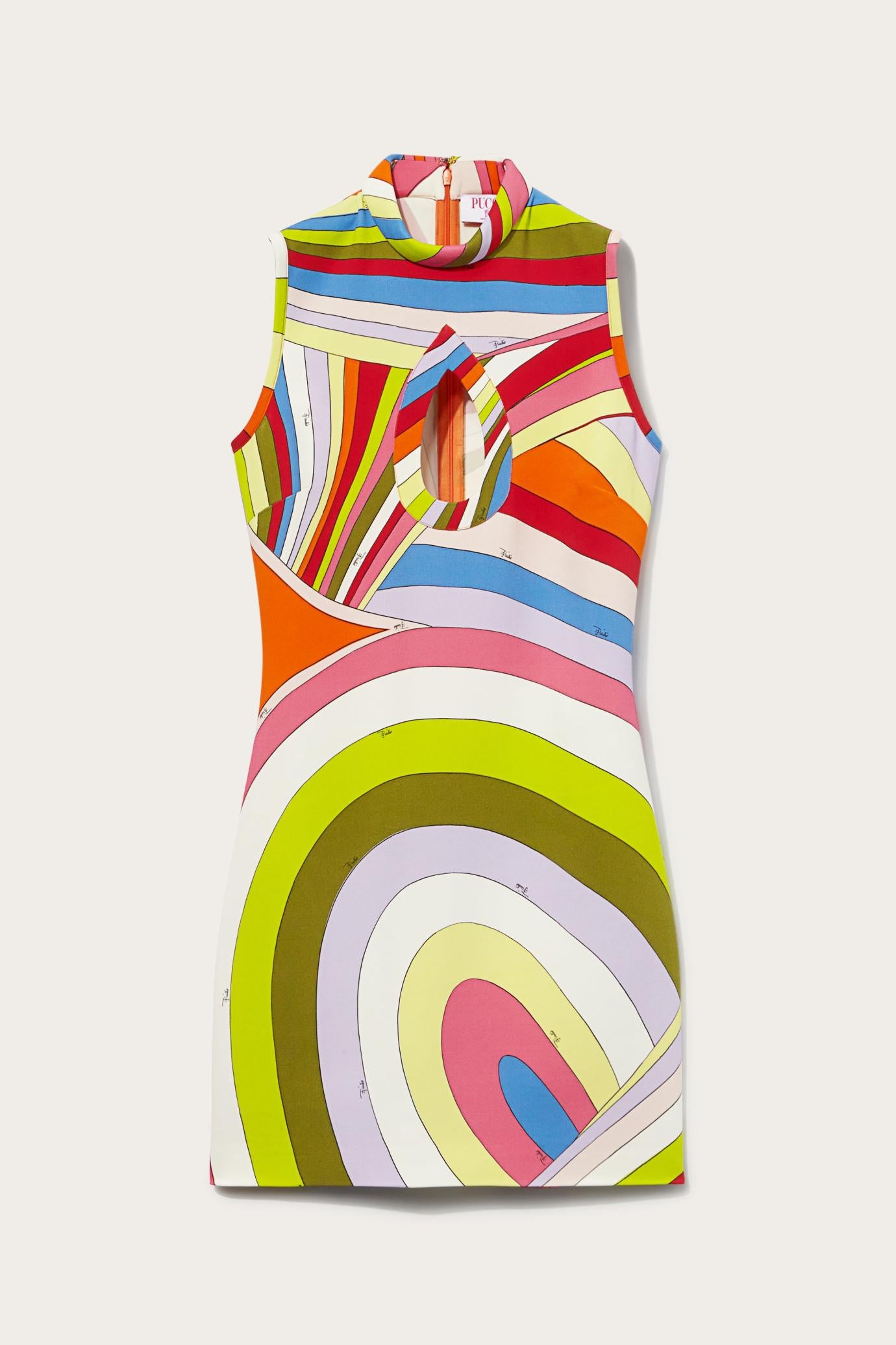 PUCCI Dresses | Women Iride-Print Mini Dress
