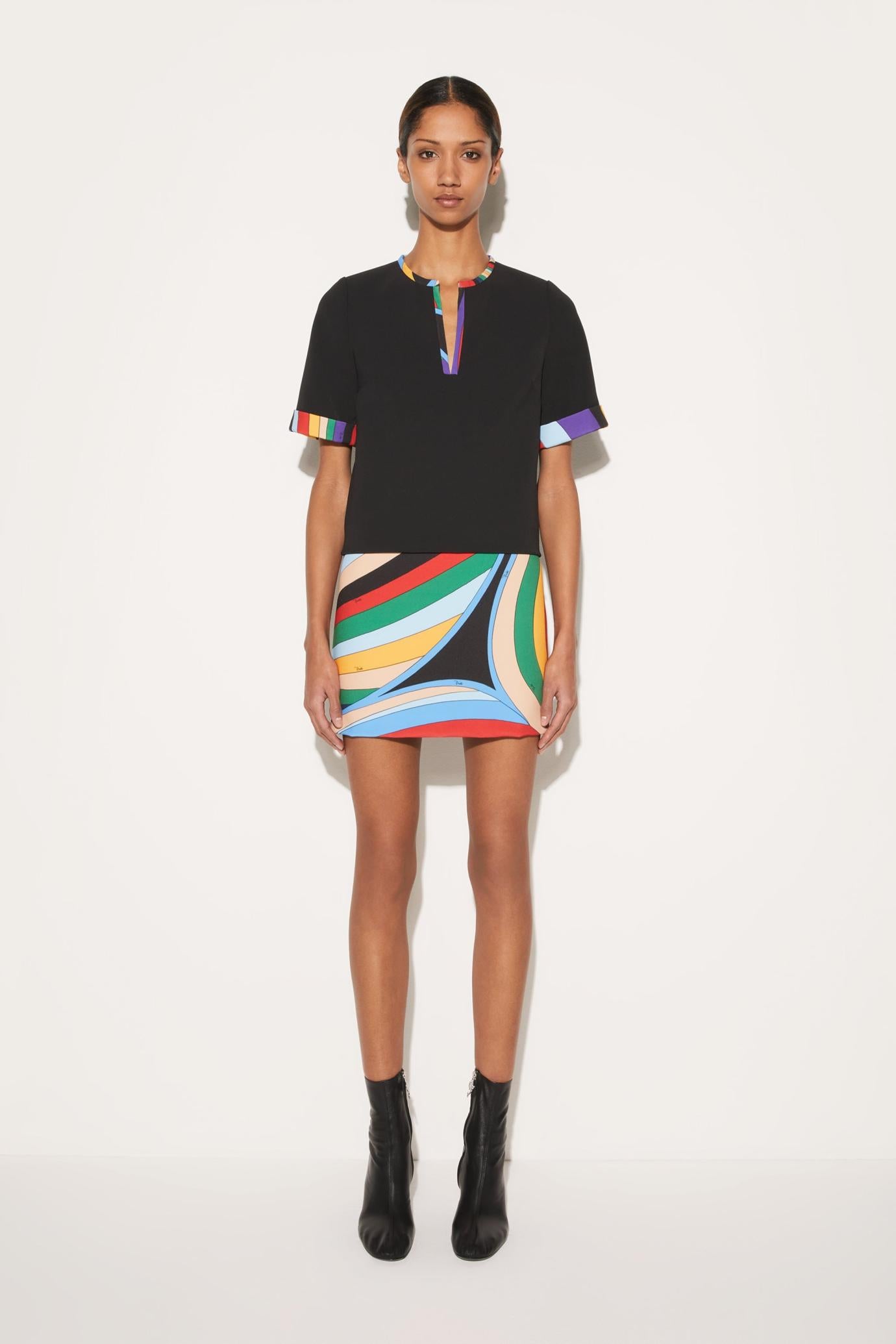 PUCCI Dresses | Women Iride-Print Mini Dress
