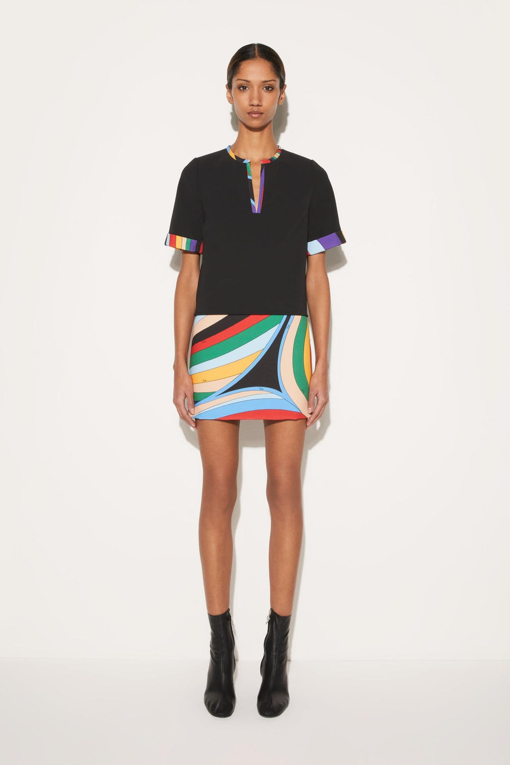 PUCCI Dresses | Women Iride-Print Mini Dress