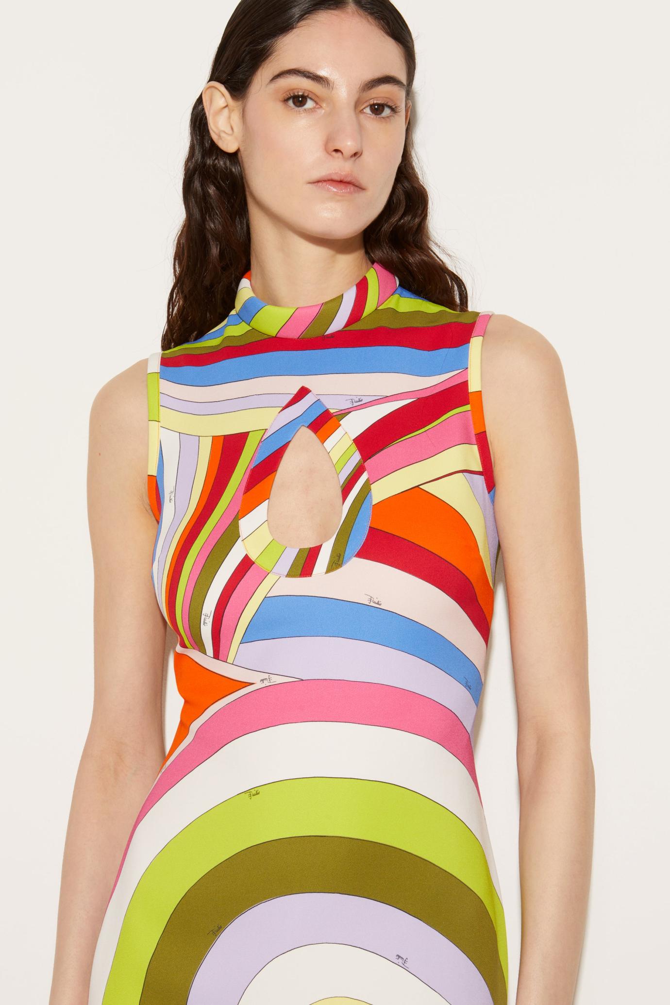 PUCCI Dresses | Women Iride-Print Mini Dress