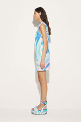 PUCCI Dresses | Women Iride-Print Silk-Twill Dress