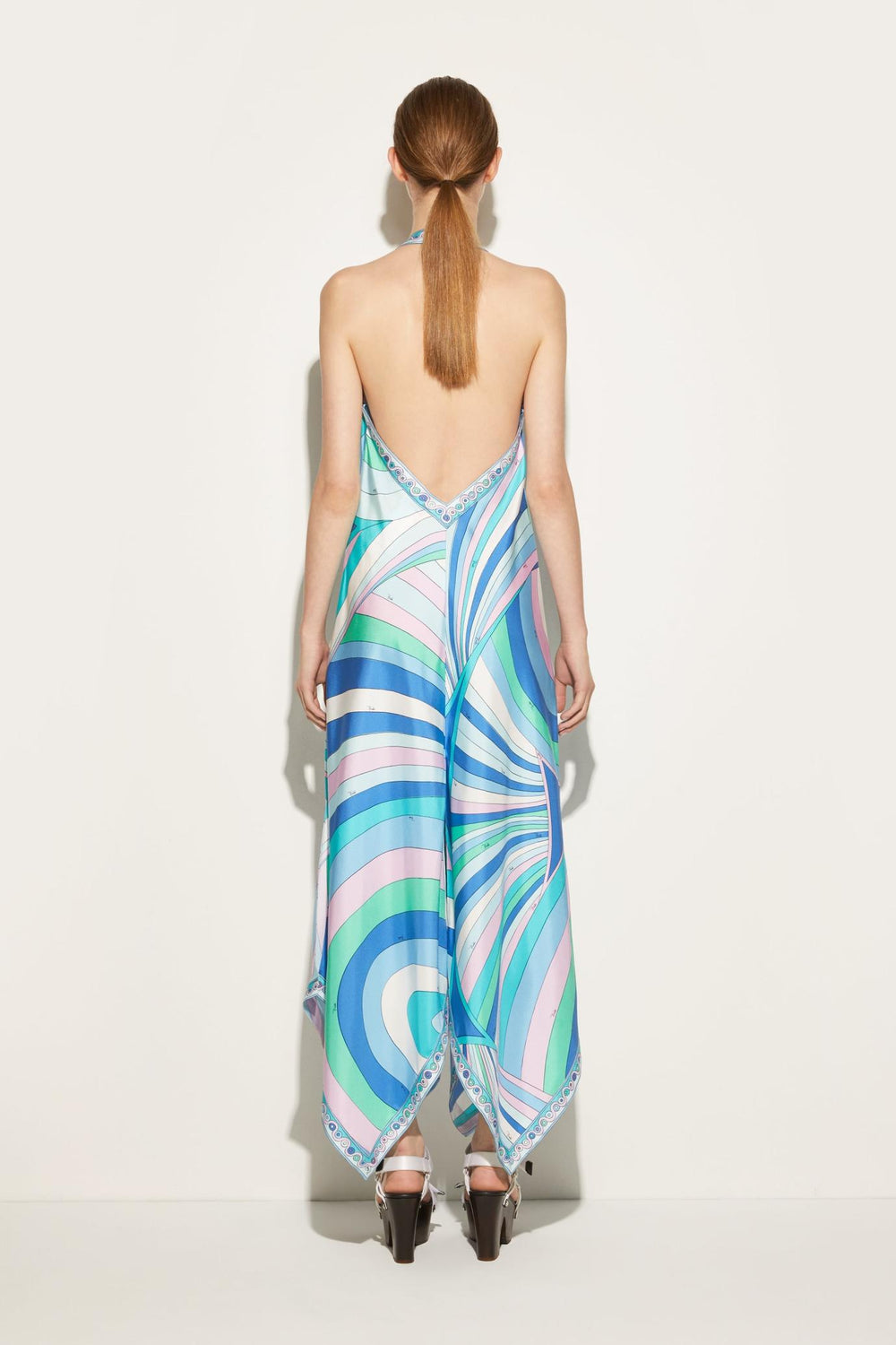 PUCCI Dresses | Women Iride-Print Silk-Twill Dress