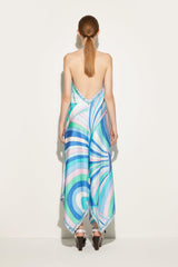 PUCCI Dresses | Women Iride-Print Silk-Twill Dress
