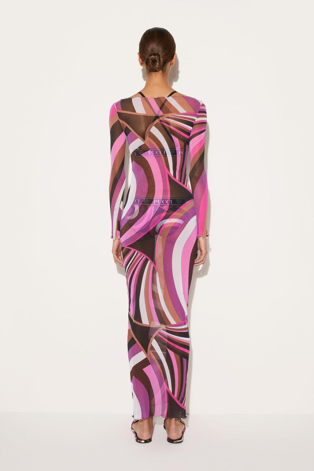 PUCCI Dresses | Women Iride-Print Tulle Dress