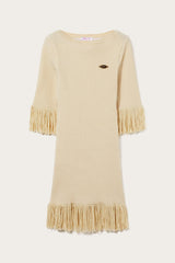 PUCCI Dresses | Women Logo-Plaque Fringed Dress