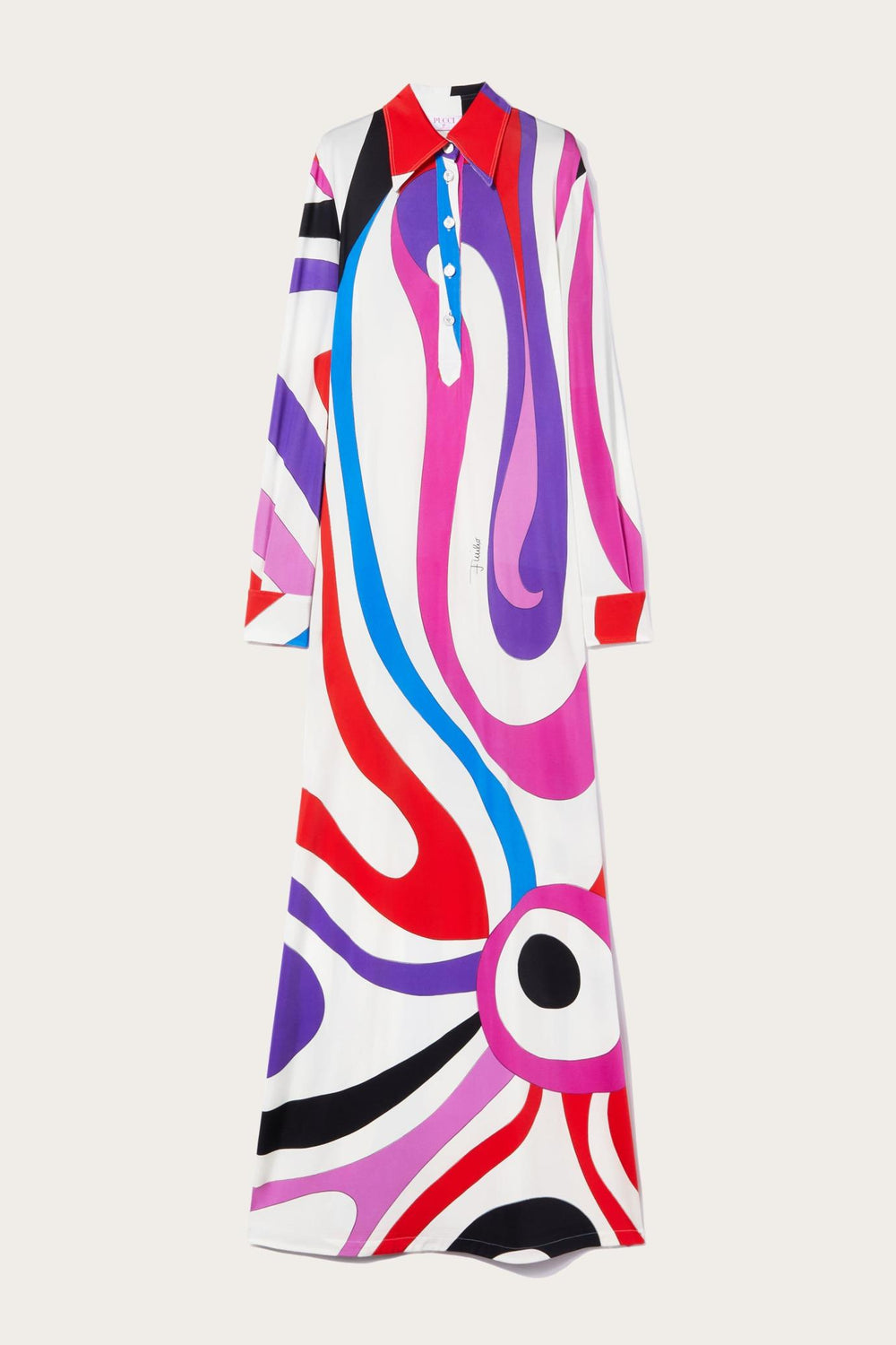 PUCCI Dresses | Women Marmo-Print Long Dress