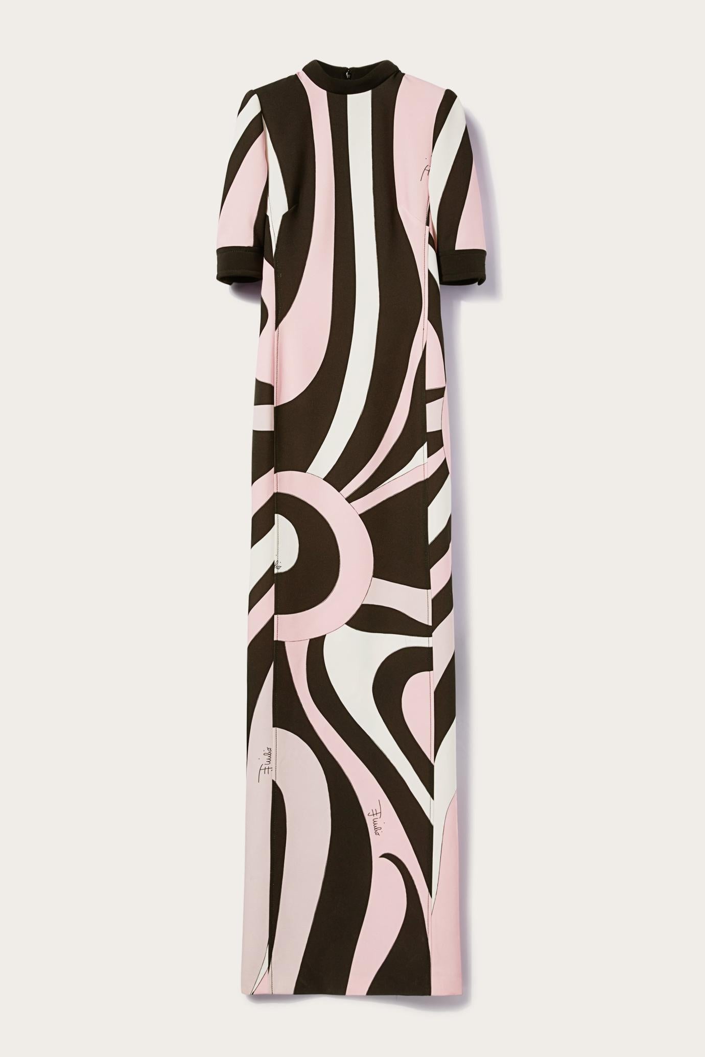 PUCCI Dresses | Women Marmo-Print Long Dress