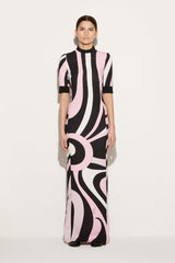 PUCCI Dresses | Women Marmo-Print Long Dress