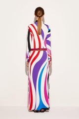 PUCCI Dresses | Women Marmo-Print Long Dress