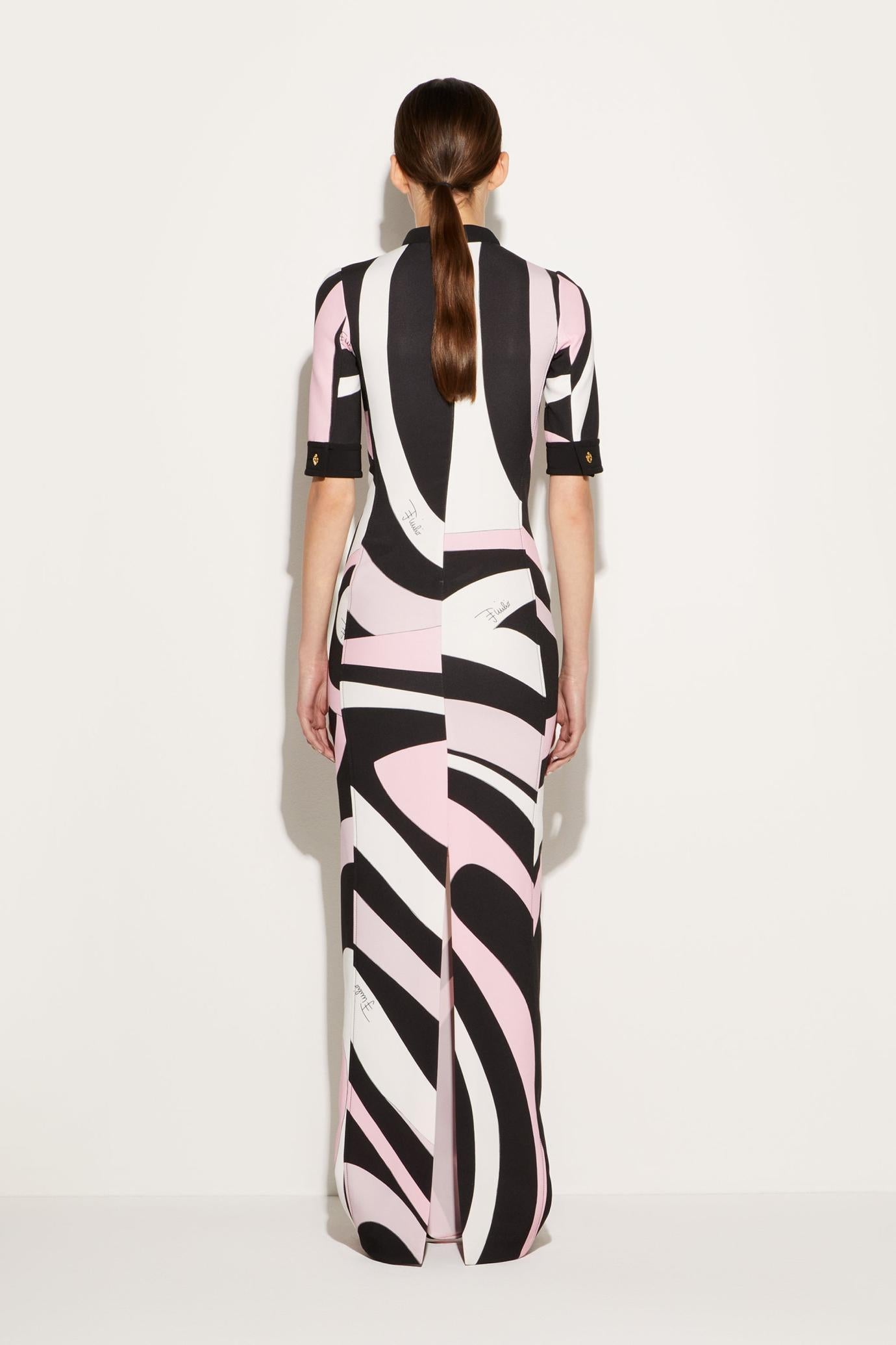 PUCCI Dresses | Women Marmo-Print Long Dress