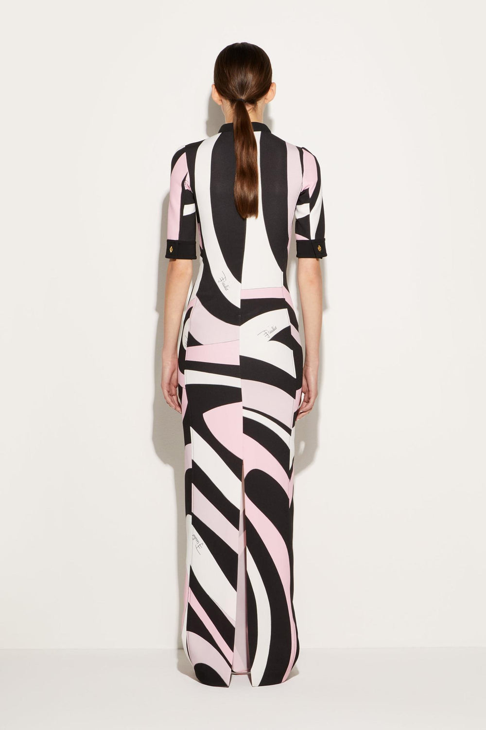 PUCCI Dresses | Women Marmo-Print Long Dress