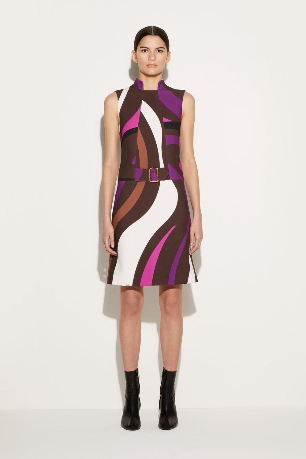 PUCCI Dresses | Women Marmo-Print Mini Dress