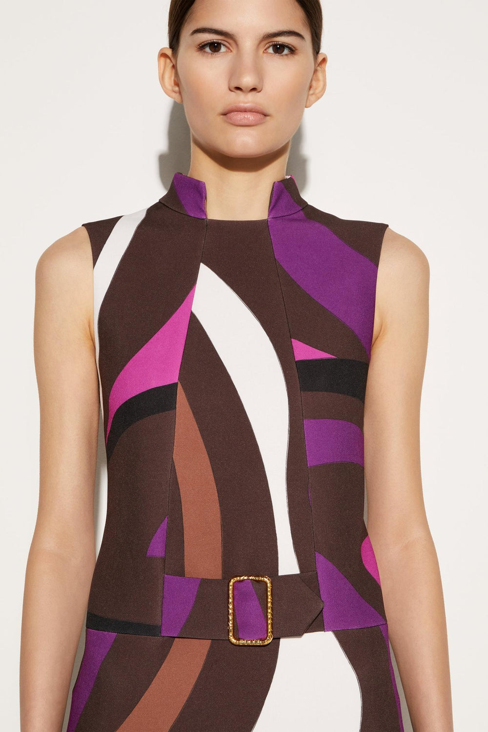 PUCCI Dresses | Women Marmo-Print Mini Dress