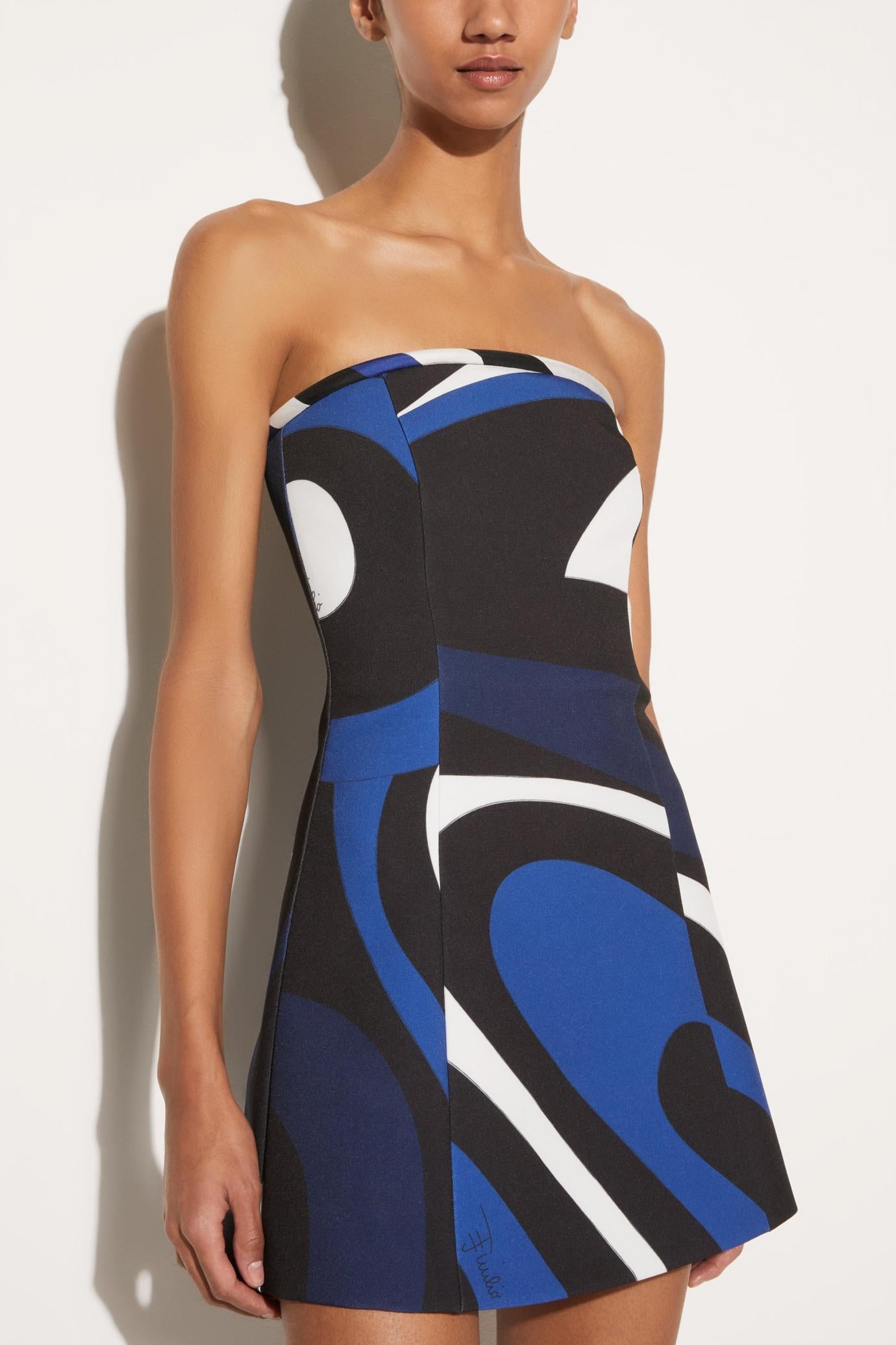 PUCCI Dresses | Women Marmo-Print Mini Dress