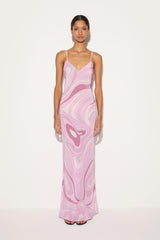 PUCCI Dresses | Women Marmo-Print Silk Dress