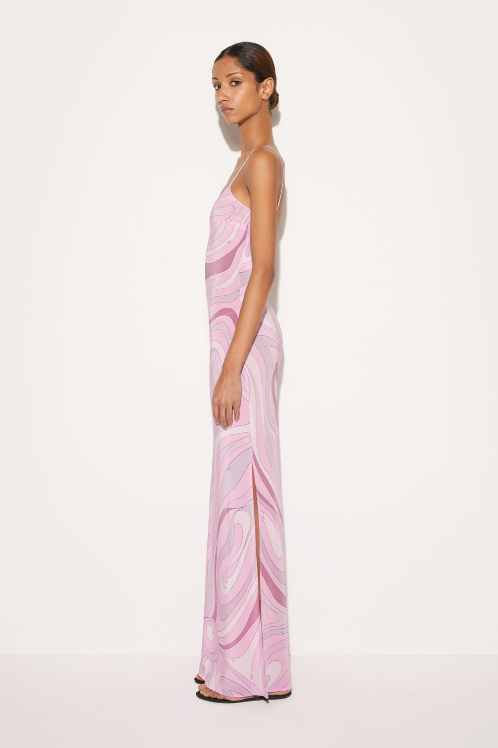PUCCI Dresses | Women Marmo-Print Silk Dress