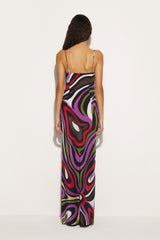 PUCCI Dresses | Women Marmo-Print Silk Dress